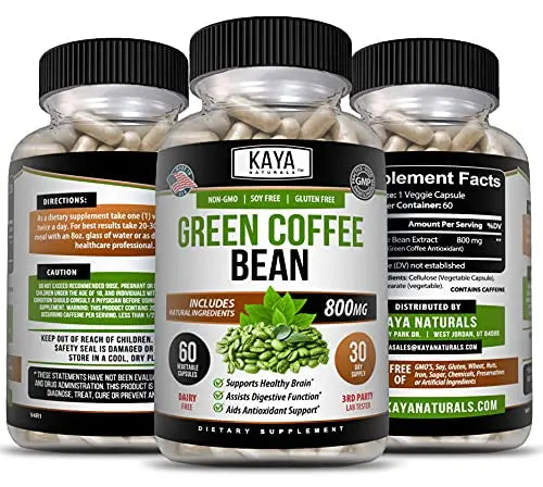 Kaya Naturals Green Coffee Bean 60ct - Weight Management Kaya Naturals Au supplements