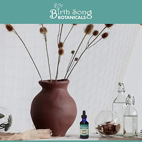 Birth Song Botanicals Fertile Ground Fertility Liquid Tincture, Herbal Supplement to Help Regulate Birth Song Botanicals Au supplements