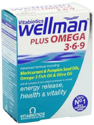 Vitabiotics Ltd Vitabiotics Wellman Plus, 56 Tablets/Capsules Wellman Au supplements