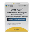 Rising Health - URO Pain Maximum Strength | Urinary Tract Pain Relief | Relief from Pain, Burning and Urgency | 24 Count Rising Au supplements