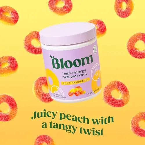 Bloom Nutrition High Energy Pre Workout Powder, Amino Energy with Beta Alanine Bloom Nutrition Au supplements