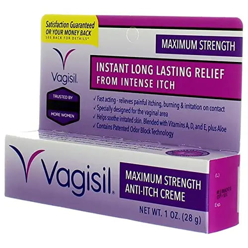 Vagisil Maximum Strength Anti-Itch Creme 1 oz (Pack of 3) Vagisil Au supplements