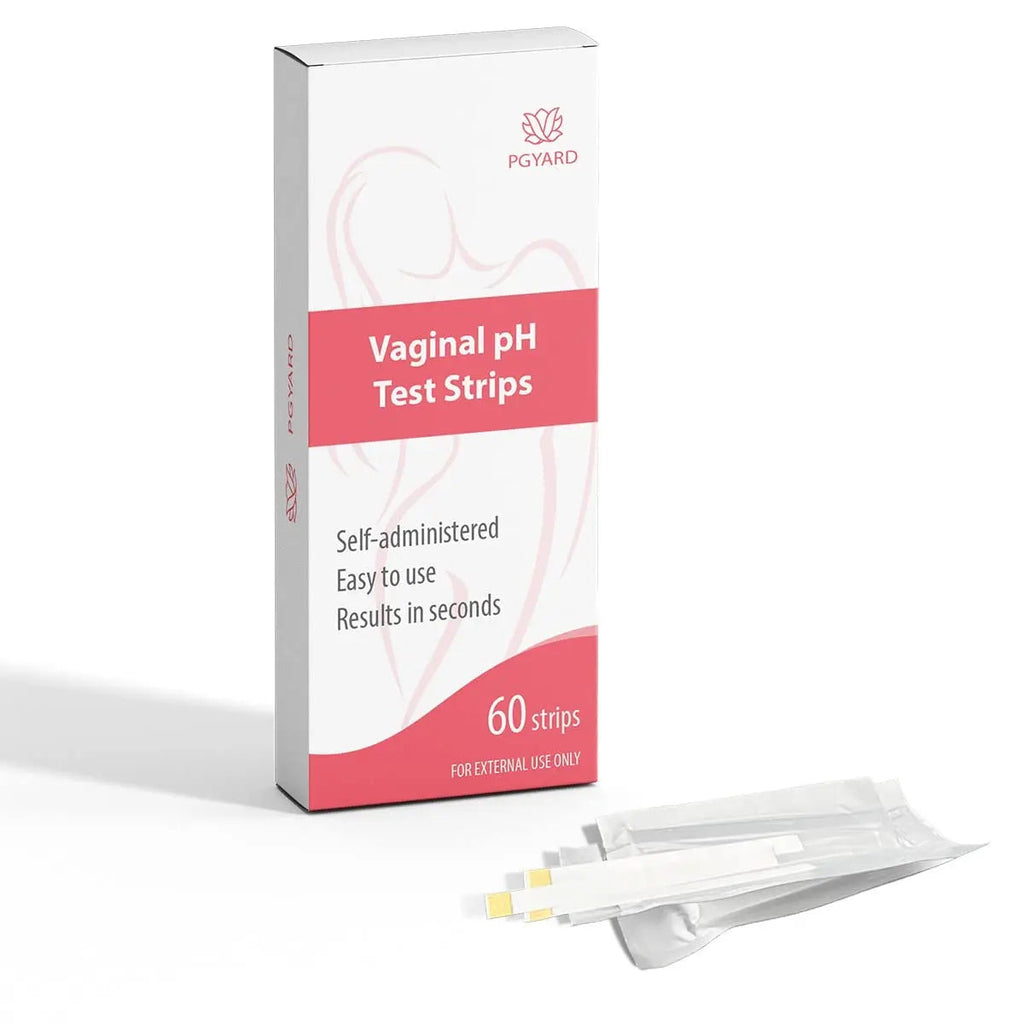 [60 Pack] PGYARD Vaginal Health pH Test Strips, Feminine pH Test, Value Pack PGYARD Au supplements