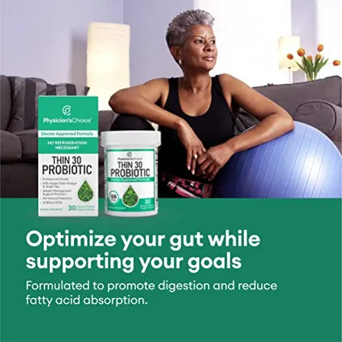 Physician's CHOICE Probiotics for Weight Management & Bloating- 6 Probiotic Strains Physician's CHOICE Au supplements