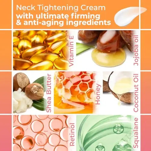 Neck Firming Cream for Women: Neck Cream - Neck Tightening Cream - Neck Creams Lemcuh Au supplements