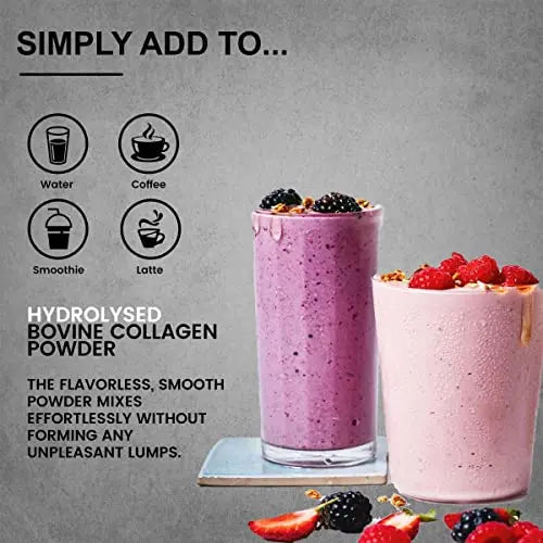 Vitazam Bovine Collagen Peptides - Hydrolyzed Type 1 & 3 Collagen Powder Protein Supplement for Healthy VitaZam Au supplements