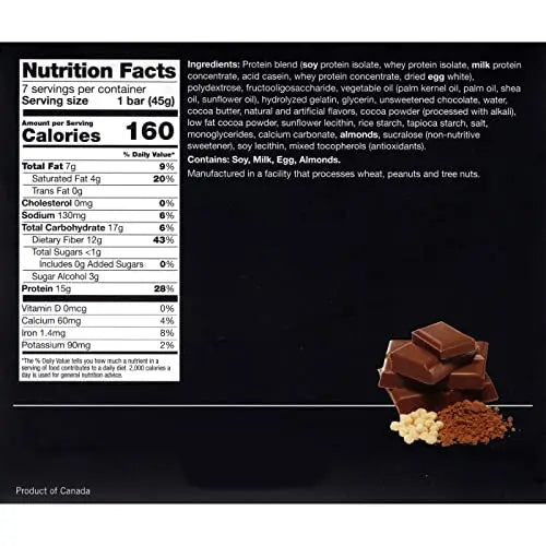 ProtiWise – High Protein 15g Bar | 7/Box | Weight Loss, Diet, KETO Friendly, Hunger Control ProtiWise - By Doctors Weight Loss Au supplements