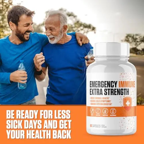 Emergency Immune Extra Strength 10-in-1 | #1 Rated Immune System Support Supplement EPN Supplements Au supplements