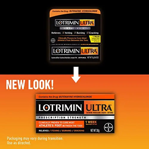 Lotrimin Ultra 1 Week Athlete's Foot Treatment - Antifungal Cream, 30 Gram Lotrimin Au supplements