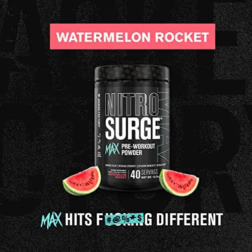 Jacked Factory Nitrosurge Max Nootropic Pre Workout Powder - Premium Pre Workout Jacked Factory Au supplements