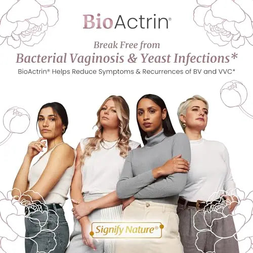 Bioactrin Vaginal Probiotics for Women - Formulated Bacterial Vaginosis Treatment, Yeast Infection SIGNIFY NATURE Au supplements