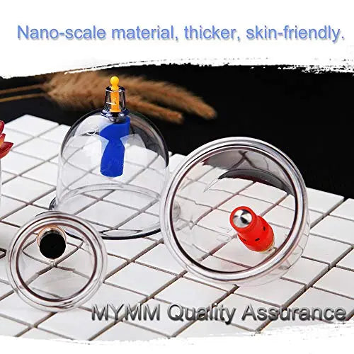 MYMM 12 Cupping Cups Sets Biomagnetic Traditional Professional Chinese Therapy Massage MYMM Au supplements