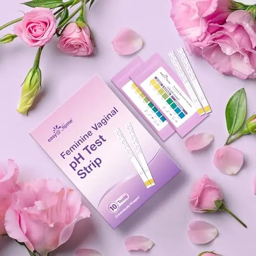 Easy@Home Vaginal pH Test -10 Strips | BV Test Kit at Home for Women | Yeast Infection Test + pH Balance Easy@Home Au supplements
