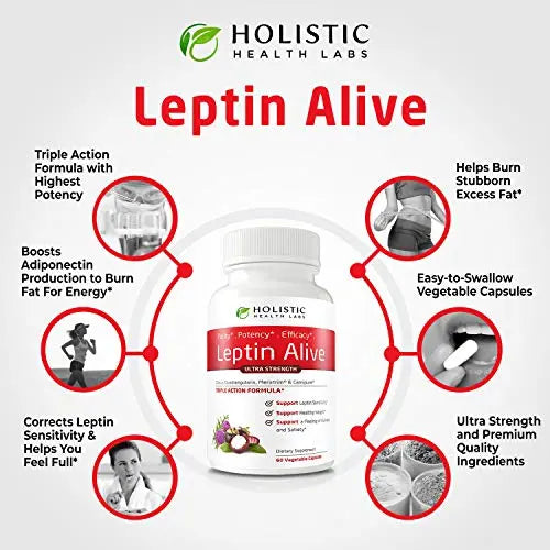 Holistic Health Labs Maximum Leptin Weight Management for Women, Extra Strength Holistic Health Labs Au supplements