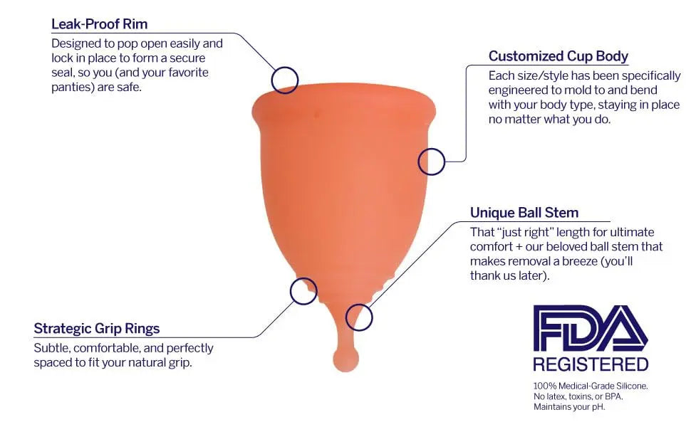 Pixie Cup Soft Menstrual Cup - Ranked 1 for Most Comfortable Reusable Period Cup - Buy One We Give One Pixie Cup Au supplements
