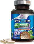 High Absorption Psyllium Husk Capsules 1450mg, Natural Soluble Fiber Supplement Non-GMO Nature's Nutrition Au supplements