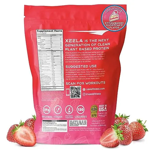 XEELA Plant Based Vegan Protein Powder - Independently Tested - 25g High Protein XEELA Au supplements