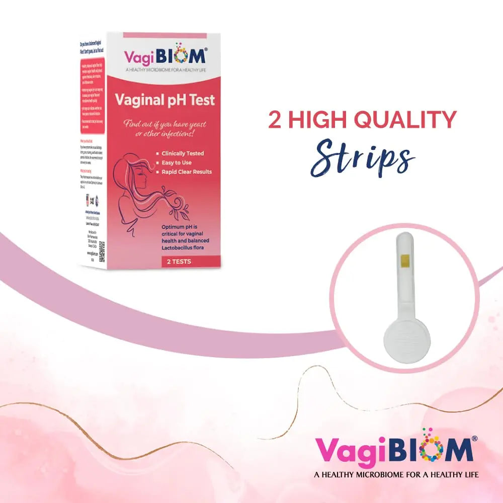 VagiBiom Vaginal pH Tester: Balanced and Healthy Vaginal microbiome ensures Optimum pH VagiBiom Au supplements