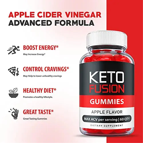 Keto Fusion Gummies - Official Formula, Vegan - Keto Fusion ACV Gummies Advanced Healthly Au supplements