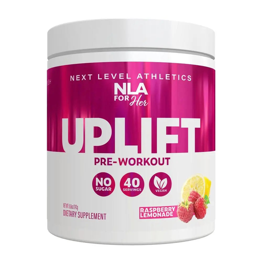 Uplift Pre-Workout for Women (30 Servings) -Raspberry Lemonade-Provides Clean NLA for Her Au supplements