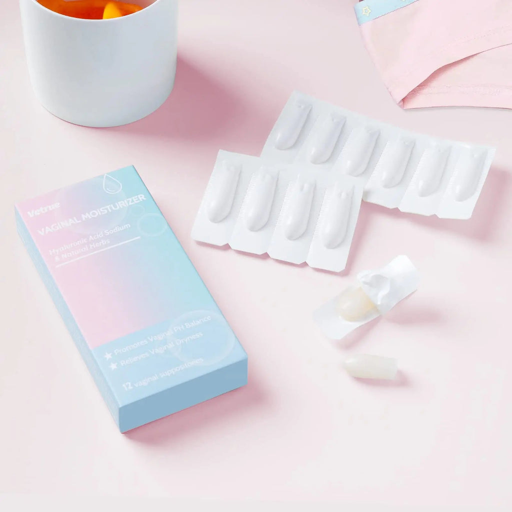 vetrue Intimate Moisturizer, Vaginal Suppository for Dryness & Discomfort, Feminine Long Lasting vetrue Au supplements