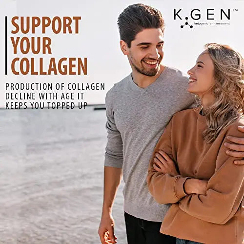 K-GEN™ Keto Collagen Protein Powder Natural Multi Collagen Chocolate Blend, Coconut MCT Vitamin C+B6 K GEN ketogenic enhancement Au supplements