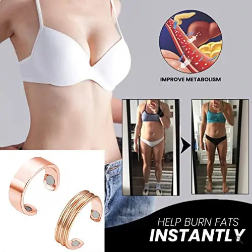 CSIYANJRY99 2-4PCS Lymphatic Drainage Ring for Women Men,Lymph Detox Ring Therapy CSIYANJRY99 Au supplements