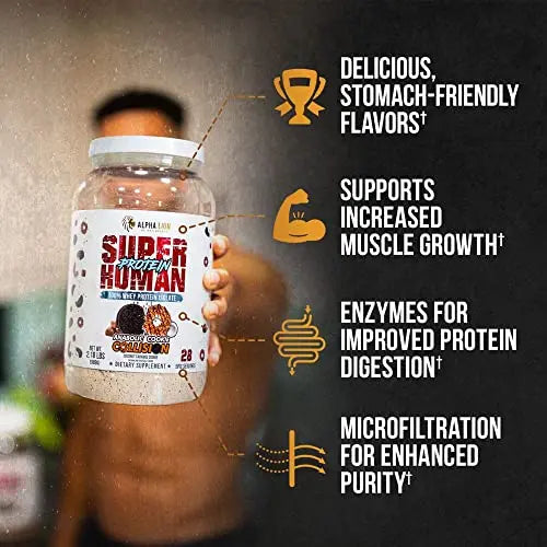 ALPHA LION Superhuman Whey Protein Powder, Great Tasting Pure Whey Protein Isolate ALPHA LION Au supplements