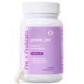 Premom Prenatal Prebiotics & Probiotics for Women, 30 Billion CFU, 18 Strains, Organic Prebiotic & Womens Probiotic, Vaginal, Gut, & Digestive Health + Immune Support Supplement