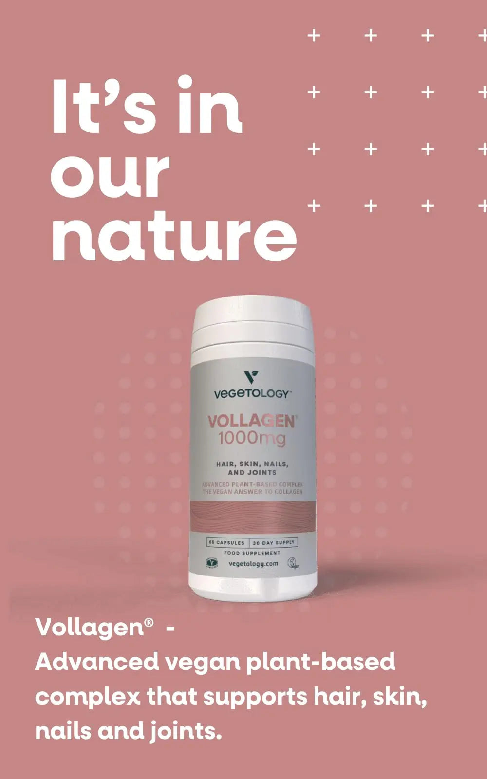 Vegetology Vollagen® Plant Based Complex – Plant Based Protein Alternative to Collagen VEGETOLOGY Au supplements
