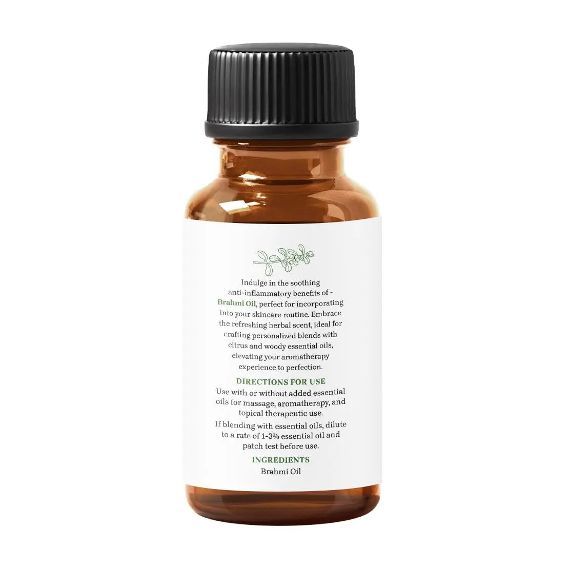 Essential Delights Brahmi Oil - Premium Undiluted Carrier Oil (1 oz) | for Skin, Face, Body, Hair Revitalization Essential Delights Au supplements