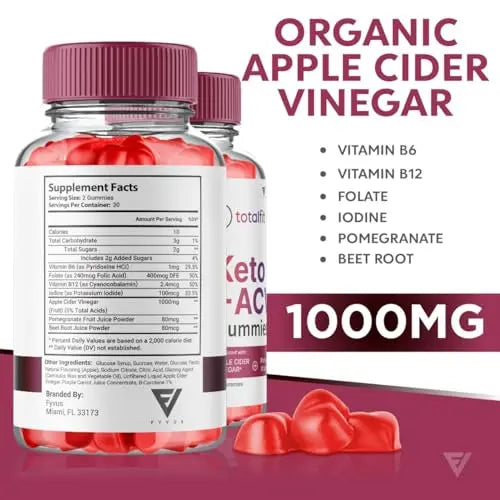 Total Fit Keto ACV Gummies Advanced Weight Loss, Totalfit Keto + ACV Apple Cider Vinegar Fyvus Au supplements