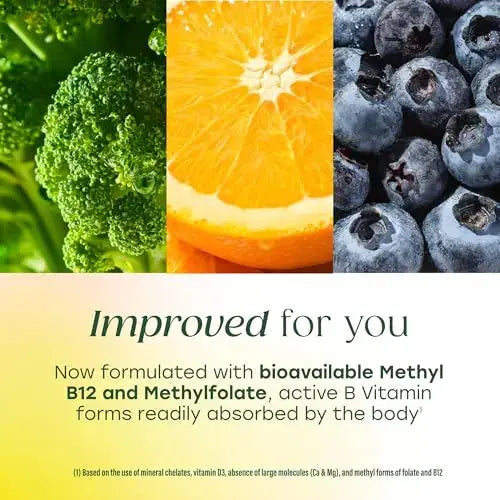MegaFood Multivitamin for Men 40+ One Daily Mens Multivitamins - Methylated B12, Vitamin D3, B6, C & Zinc, Muscle & Bone Health MegaFood Au supplements