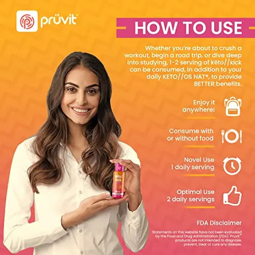 Pruvit Keto Kick Strawberry Kiwi Exogenous Ketones Exalt The Benefits of Natural Slim PRÜVIT Au supplements