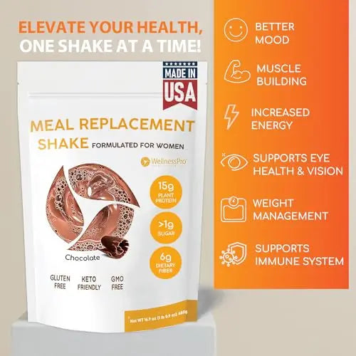 HARMONIFY Meal Replacement Shake for Women with Chocolate Flavor, 15g Plant Based HARMONIFY Au supplements