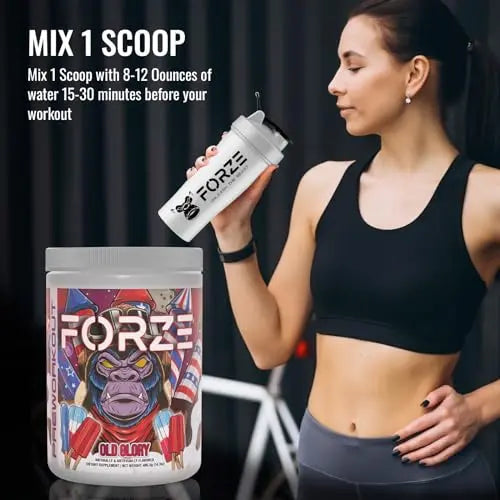 Forze Pre Workout Powder, Beta Alanine, L-Taurine & Dual-Source Caffeine for Sustained Forze Au supplements