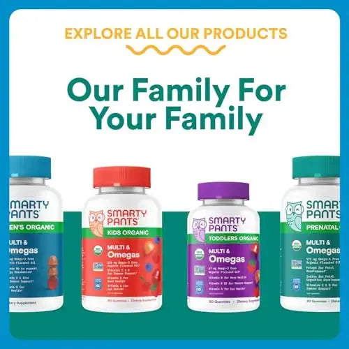 SmartyPants Zero Sugar Prenatal Multivitamin Gummies: Choline, Methylfolate, Omega 3 (ALA), Vitamin D3, C, Vitamin B12, B6, A, K, Zinc, Biotin SmartyPants Au supplements