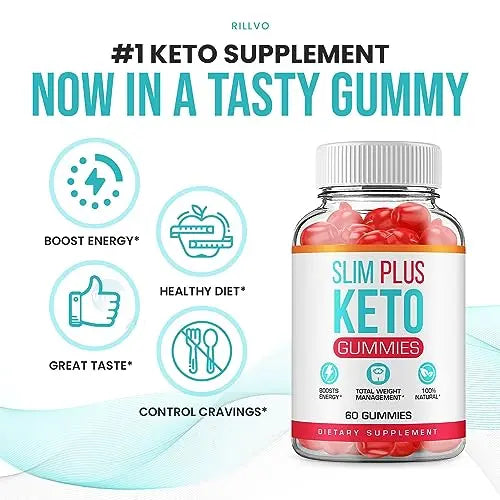 (5 Pack) Slim Plus Keto ACV Gummies - Official - Keto Slim Plus ACV Advanced Weight Loss Rillvo Au supplements