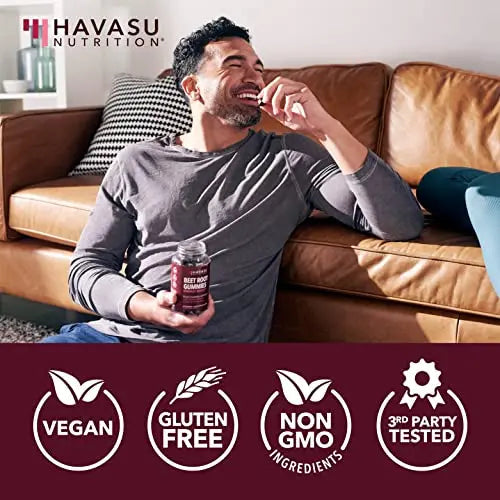 Beet Root + COQ10 Gummies Nitric Oxide Booster for Healthy Energy & Circulation Support HAVASU NUTRITION Au supplements