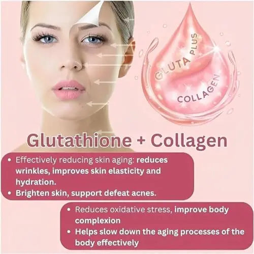 Glutathione Collagen Gummies,Glutathione Collagen Glow Gummies for Dark Spot,60 Pieces NNOVAT Au supplements