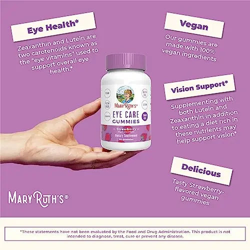 MaryRuth's Eye Care Gummies | Zeaxanthin and Lutein | 45 Day Supply MaryRuth Organics Au supplements