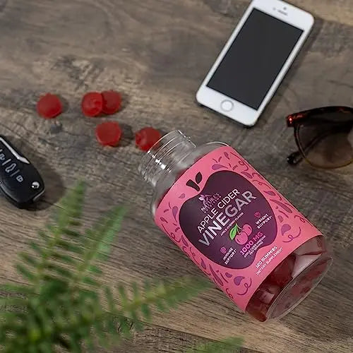 Vegan Apple Cider Vinegar Gummies | Max Strength 1000mg | Gelatin-Free, Vegan, Non-GMO Nature's Nutrition Au supplements