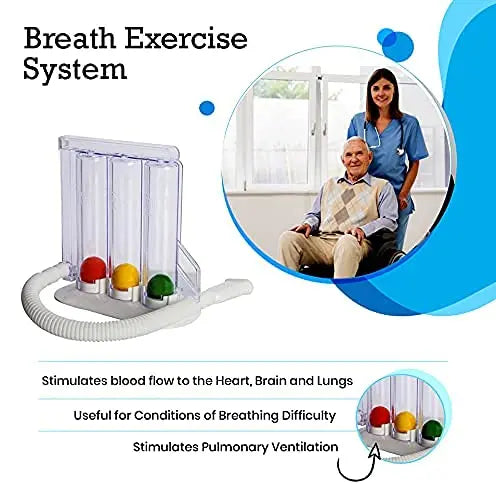 HealthAndYoga(TM) Deep Breathing Exerciser - Breath Exercise Measure SoulGenie Au supplements