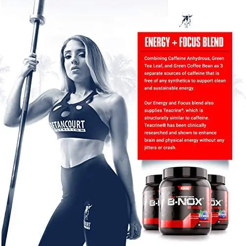 Betancourt Nutrition B-Nox Reloaded Pre Workout | Energy + Focus | Beta Alanine Betancourt Nutrition Au supplements