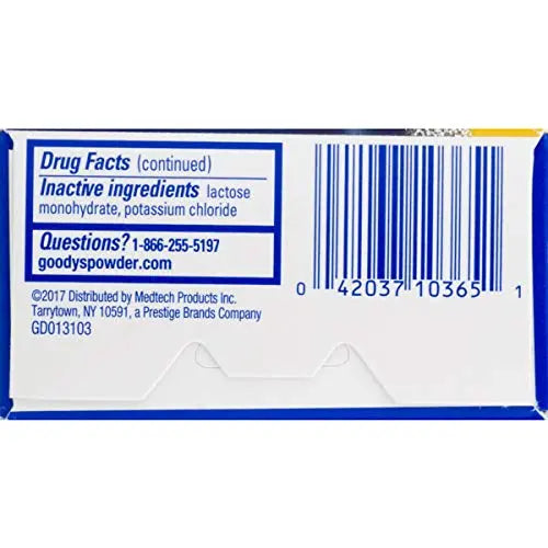 Goody's Extra Strength Powders | Fast Pain Relief | Aspirin & Caffeine | 24 Count Goody's Au supplements