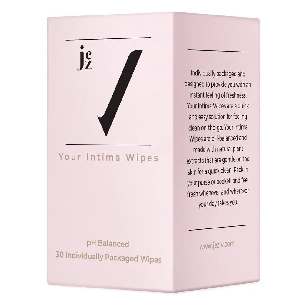 Jez Your Intima Wipes 30-Pack - Women's Feminine Care, Hygiene Products On the Go JEZ Au supplements