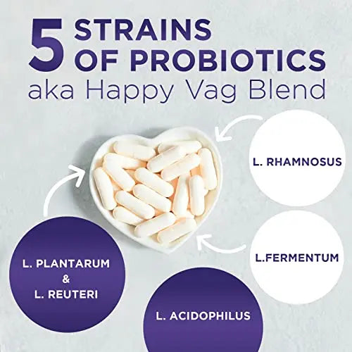 Probiotics for Women 4-in-1, 50 Billion CFU + Prebiotics, Vaginal Women's Probiotic Nature's Nutrition Au supplements