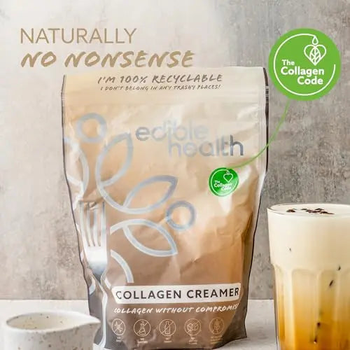 High Protein Bovine Collagen Creamer, Great With Coffee, Hot Chocolate, Smoothies & Porridge Edible Health Au supplements