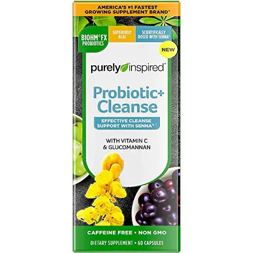 Detox Cleanse | Purely Inspired 7 Day Cleanse + Probiotics | Acai Berry Cleanse | Whole Boody Cleanse Detox Purely Inspired Au supplements